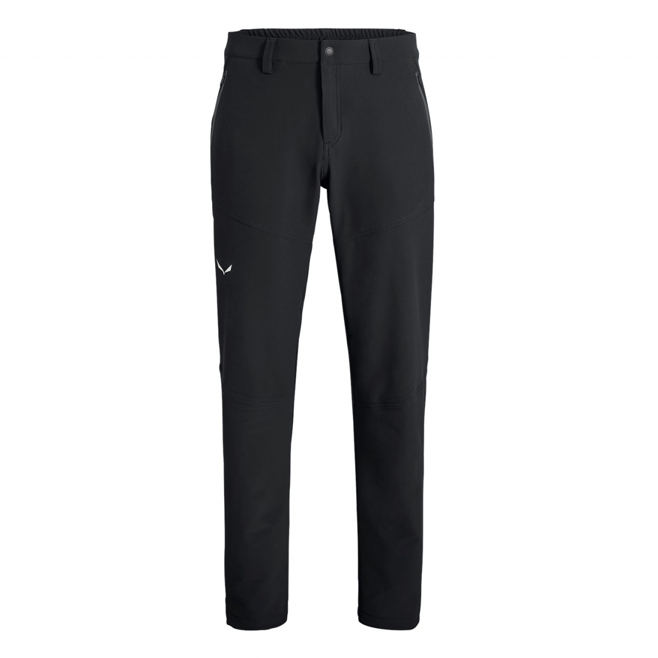 Pantalones Softshell Hombre Chile - Salewa Puez Dolomitic Durastretch Long - Negras - SJPC-91048